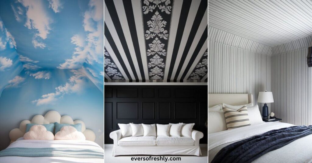 Ceiling Wallpaper Ideas - Eversofreshly