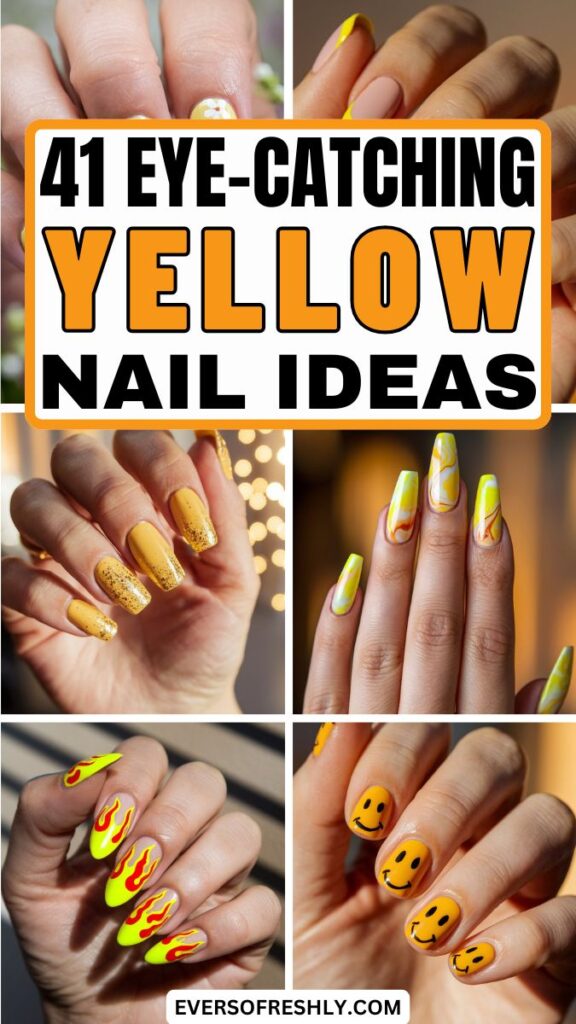 Yellow Nail Ideas