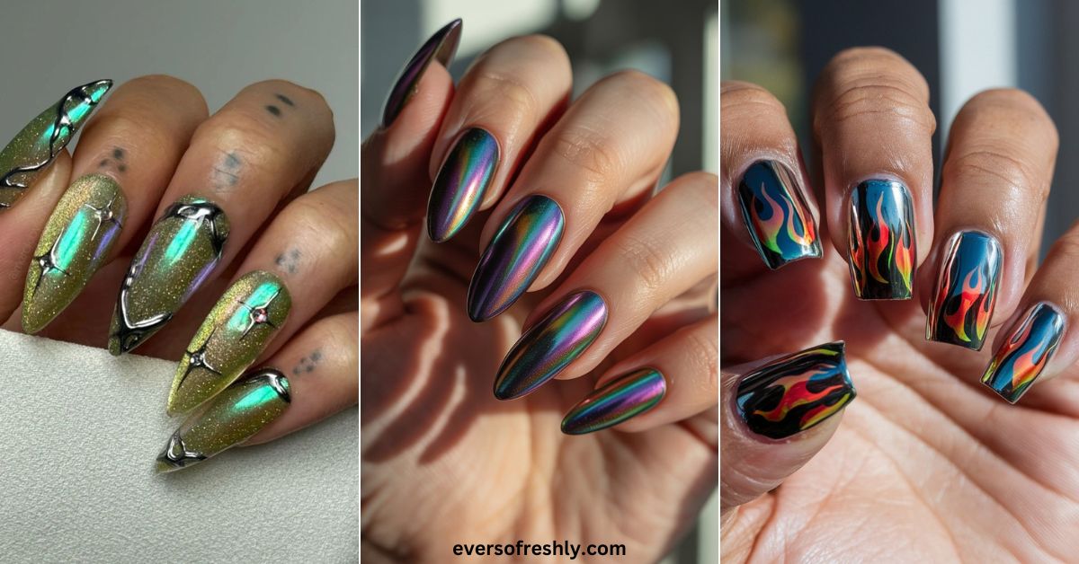 Chrome Nails - Eversofreshly