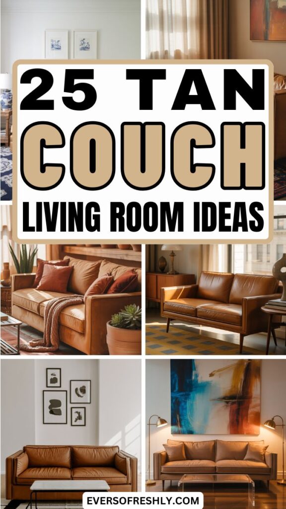 Tan Couch Living Room Ideas
