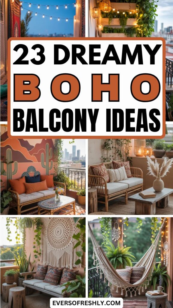 Boho Balcony Ideas
