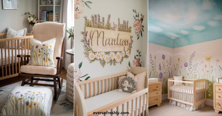Wildflower Nursery Theme Ideas - Eversofreshly
