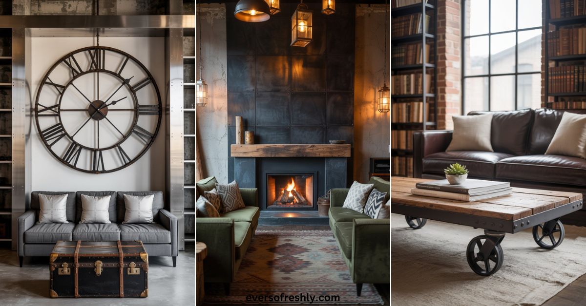 Industrial Living Room Ideas - Eversofreshly