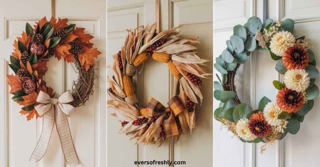 Fall Wreath Ideas - Eversofreshly