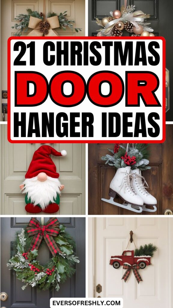 Christmas Door Hanger Ideas