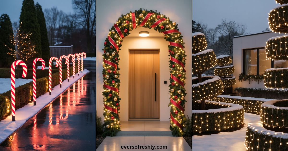 Outdoor Christmas Decor Ideas - Eversofreshly