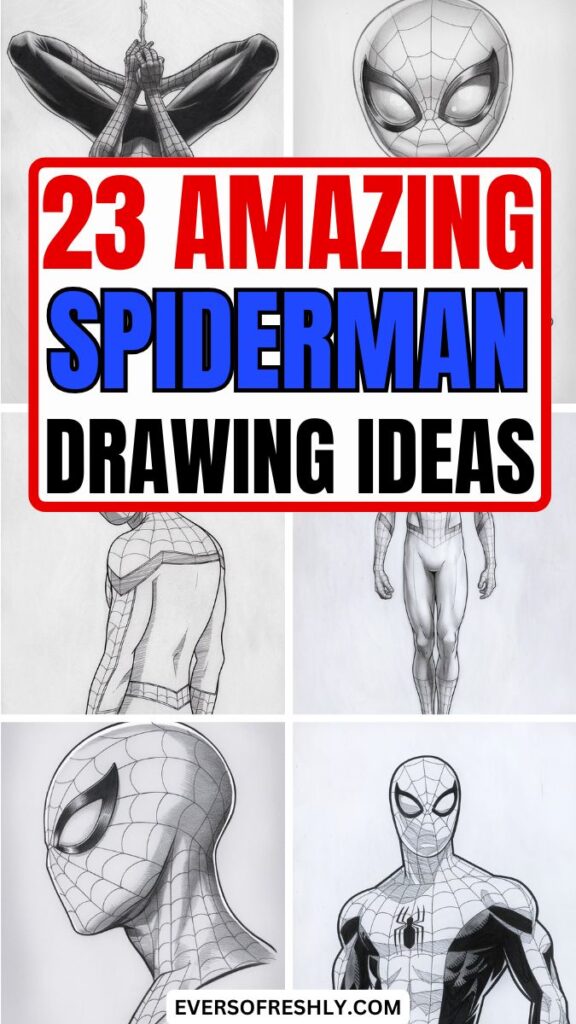 Spiderman Drawing Ideas