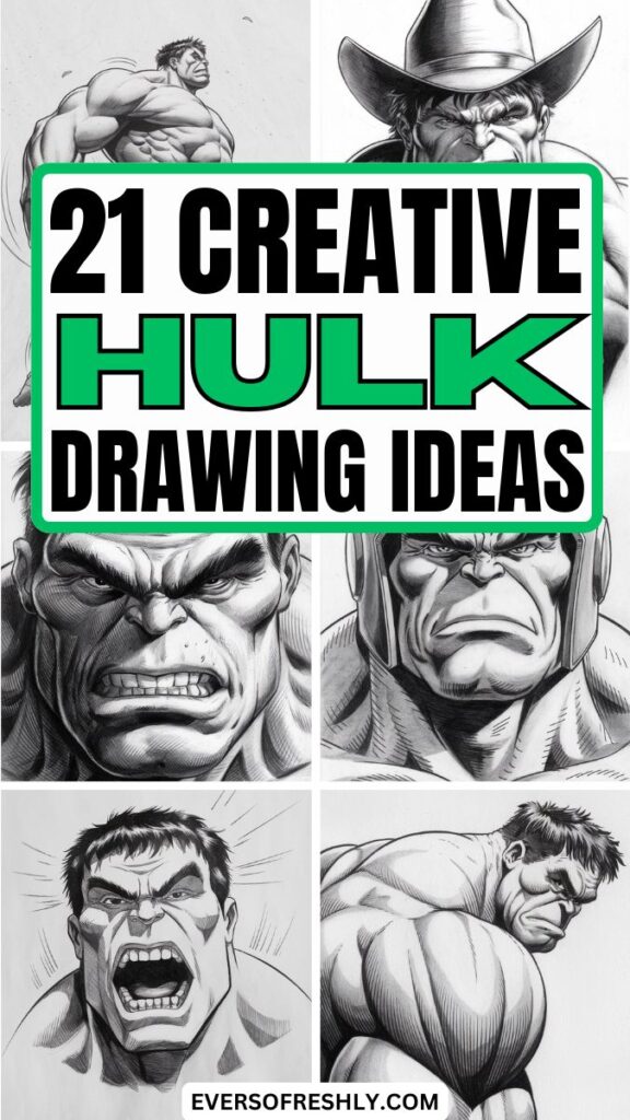 Hulk Drawing Ideas